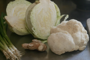 Sauerkraut with Lion's Mane Mushroom
