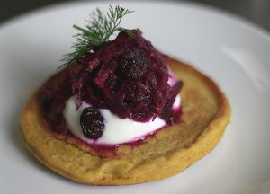 Fermented Red Beets with Apples & Raisins