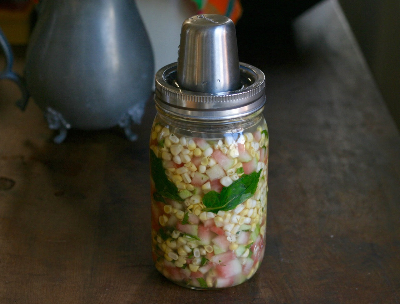 Watermelon Rind & Corn Ferment