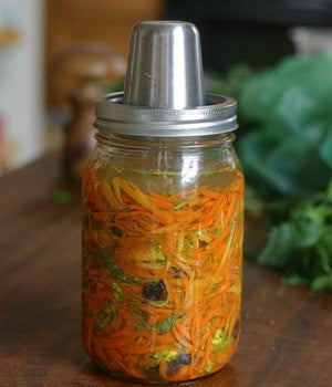 Mustard Blossoms with Carrots & Raisins