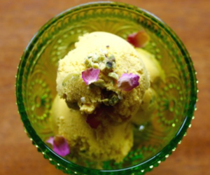 Rose & Saffron Ice Cream (with Cultures)