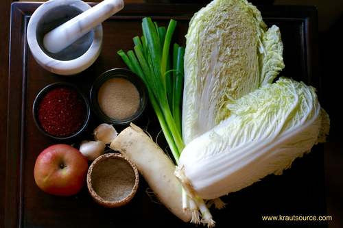 Kimchi with Apple